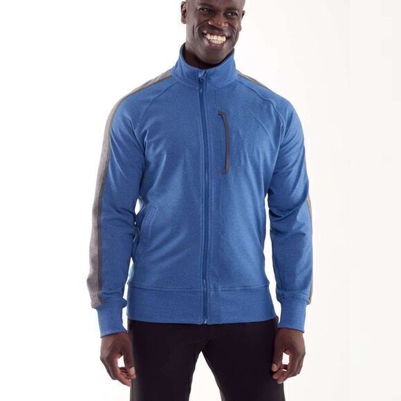 lululemon athletica Other - Lululemon Kung Fu Jacket II in Heathered Rugged Blue Size M